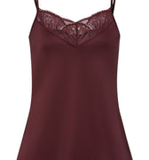 Lilith Lace Trim Camisole | Vivid Brown 70837-2421